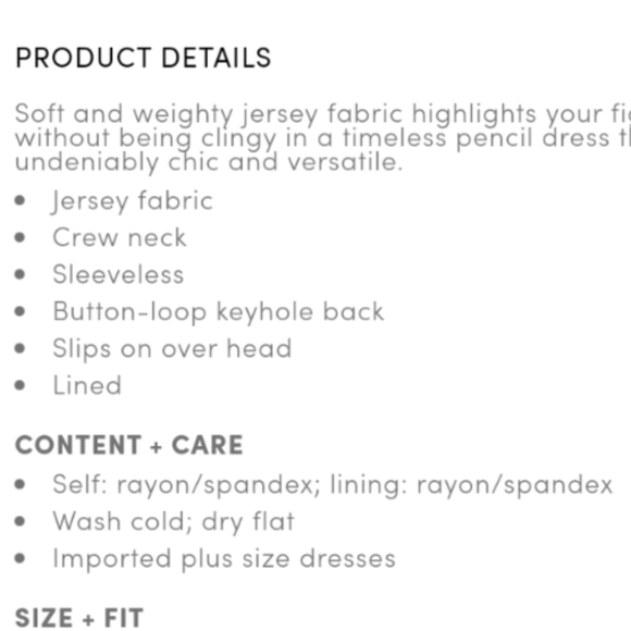 Torrid Black Jersey Knit Pencil Dress 00 - Picture 11 of 11